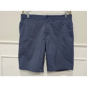 Johnnie-O Mens Performance Golf Shorts Slate Blue Size 33 Stretch Inseam 9